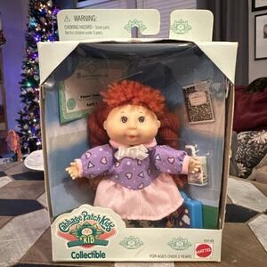 NIB Vintage 1995 Cabbage Patch Kids Kid Collectible Doll Rianne Camille Red Head